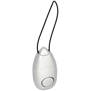 Portable Door Guard Alarm 98dB with Vibration Sensor and Flashlight – Travel Security, Detects Through Metal and Wood